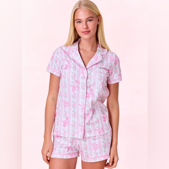 Love Shack Fancy x Roller Rabbit Heirloom Valentines Pajamas - Picture 1 of 5